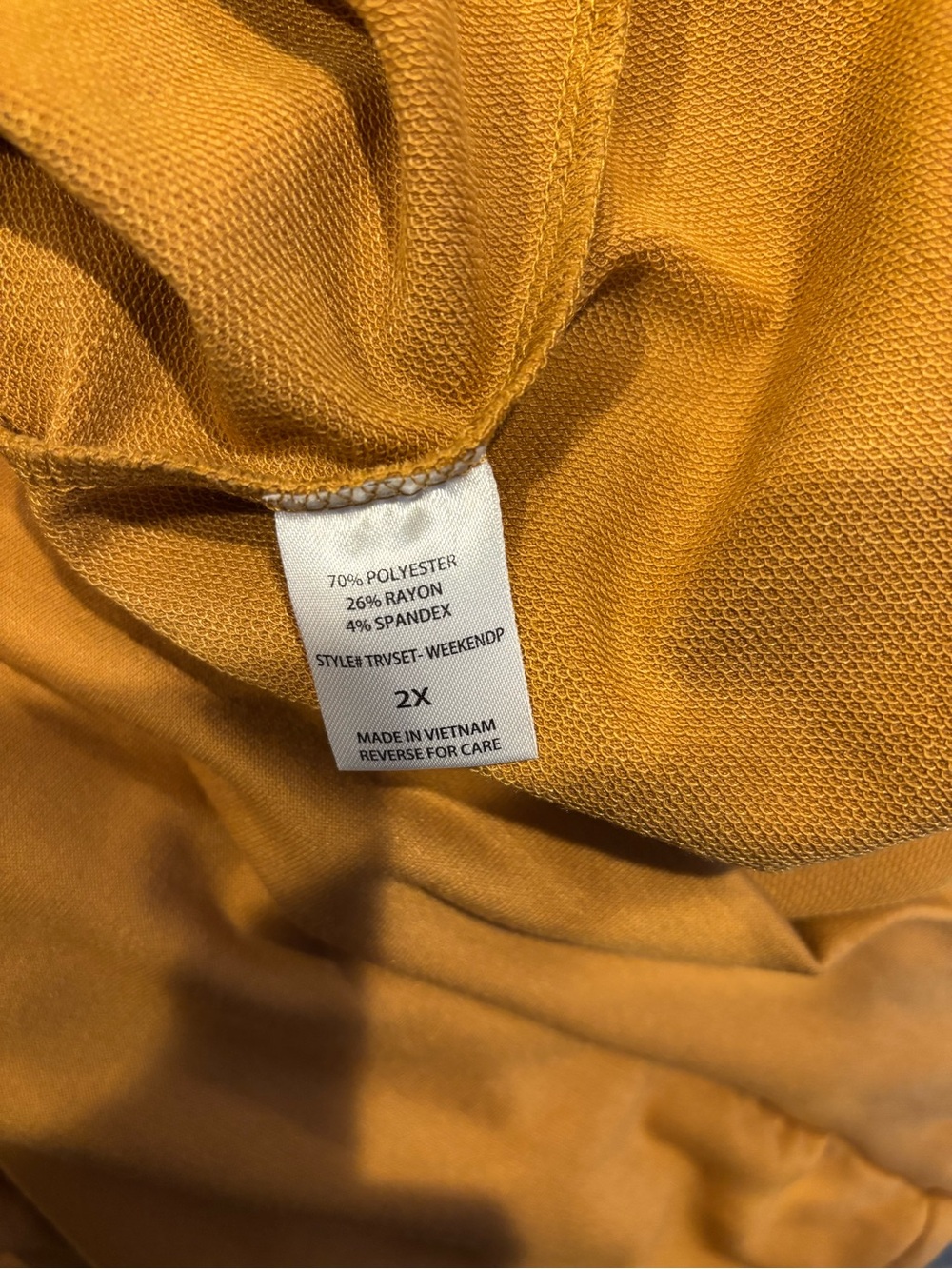 Dear Scarlett Two-Piece Relaxed Pullover & Drawstring Track Pants - chestnut - Picture 5 of 5